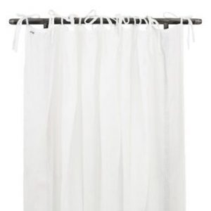 Numero 74 Gathered Curtain Plain White