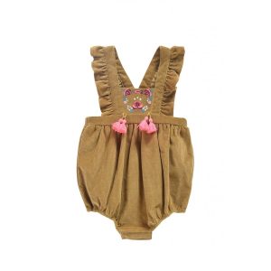 Louise Misha AW18 Baby Ritaka Romper Beewax