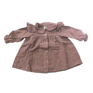 Tocoto Vintage AW18 Baby Stars Dress Pink