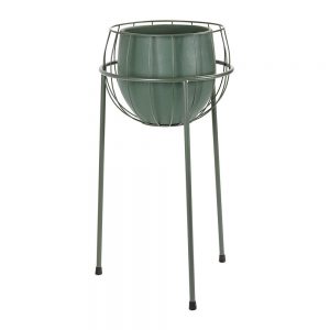 Serax Urban Garden Collection Cage Plant Stand Green