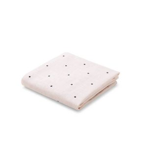 Liewood Hannah Muslin Cloth Classic Dot Sweet Rose 2PK