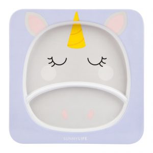 Sunnylife Kids Plate Unicorn