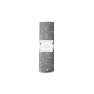 Rylee + Cru Organic Swaddle Twinkle Grey