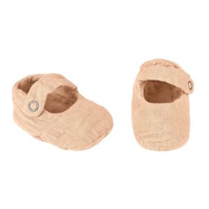 Numero 74 Sissi Baby Mary Jane Slippers Pale Peach