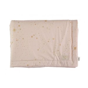 nobodinoz Laponia Blanket Mini Gold Stella Dream Pink