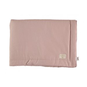 nobodinoz Laponia Blanket Small Honeycomb Misty Pink