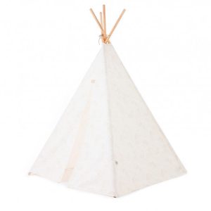 nobodinoz Phoenix Teepee Gold Bubble White