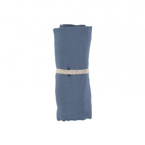 nobodinoz Baby Love Swaddle Night Blue