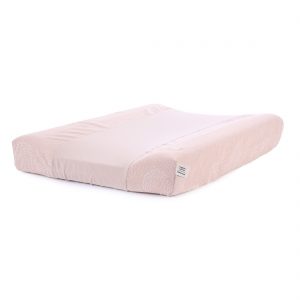 nobodinoz Calma Honeycomb Changing Mat Cushion & Cover Misty Pink