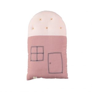 camomile london House Cushion Small Blush / Pearl Pink