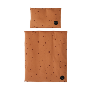 OYOY Dolls Bedding Dot Caramel