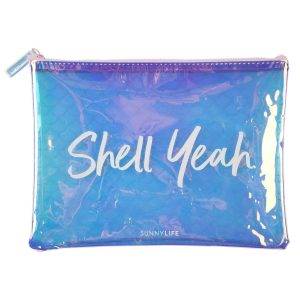 Sunnylife See Thru Beach Pouch Mermaid