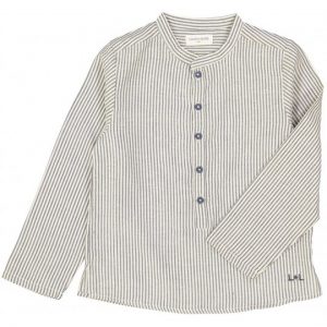 Louis Louise AW18 Boy Grand Pere Stripes Shirt White / Grey