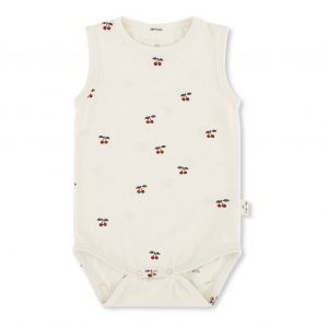 Konges Sløjd Baby Tank Bodysuit Cherry