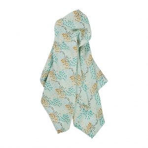 Sage x Clare Muslin Wrap Burst Confetti Mint