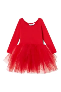 Plum NYC B.F.F Long Sleeve Tutu Rosie Red