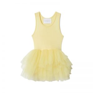 Plum NYC B.A.E Racer Back Tutu Blondie Yellow