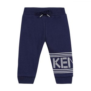 Kenzo Kids SS19 Kenzo Tracksuit Pants Navy Blue