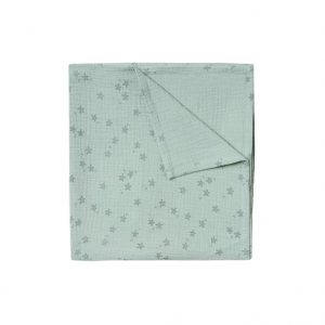 Rylee + Cru Swaddle Starfish Seafoam