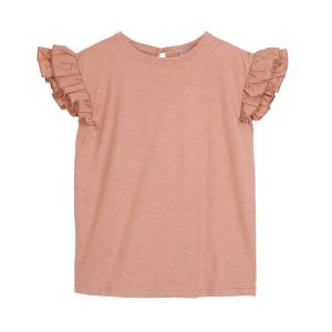 emile et ida SS19 Kids T-Shirt Terracotta Pink