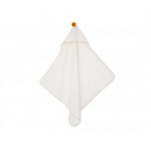 nobodinoz So Cute Baby Bath Cape Natural