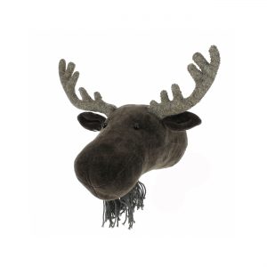 Fiona Walker Felt Animal Head Mini Moose Velvet