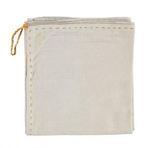 camomile london Single Swaddle Blanket Ash Grey