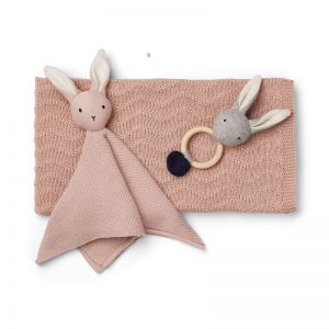 Liewood Petra Baby Knit Package Gift Set Rose