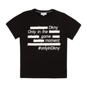 DKNY SS19 T-shirt Short Sleeve Graphic Black