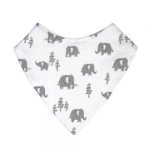 Mister Fly Dribble Triangle Bib Elephant