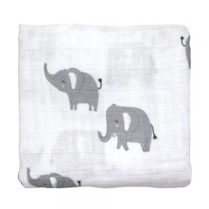 Mister Fly Muslin Wrap Elephant