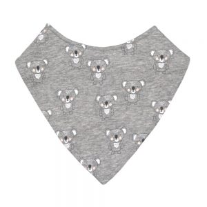 Mister Fly Dribble Triangle Bib Grey Koala