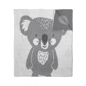 Mister Fly Knitted Blanket Koala