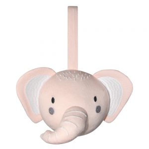 Mister Fly Rattle Ball Bear Pink Elephant