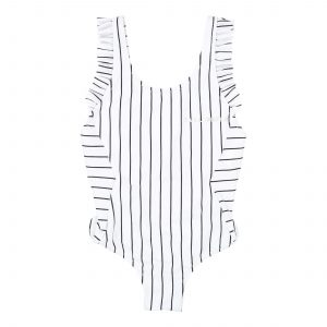 Karl Lagerfeld Kids SS19 One Piece Swimming Suit Stripes