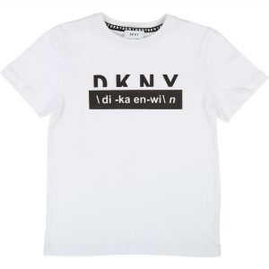 DKNY SS19 T-shirt Short Sleeve Graphic White