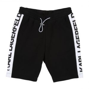 Karl Lagerfeld Kids SS19 Bermuda Shorts Logo Black