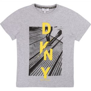 DKNY SS19 T-shirt Short Sleeve Graphic Grey