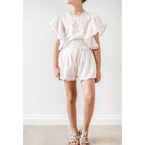 Petite Amalie SS19 Scallop Short Delicate