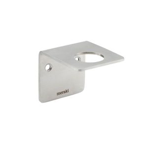 Meraki Soap Holder Wall Bracket Brushed Silver