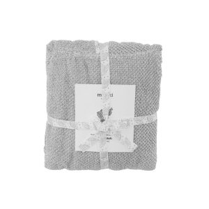 Meraki Mini Poncho Towel Grey