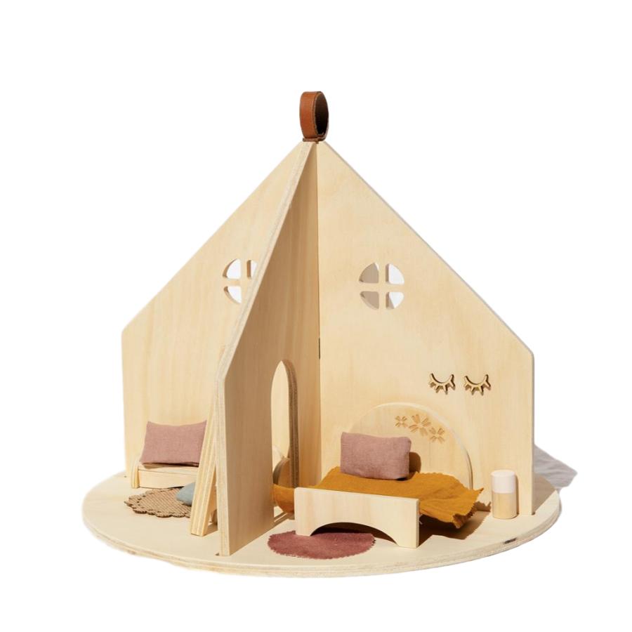 egmont wooden modular dollhouse playset