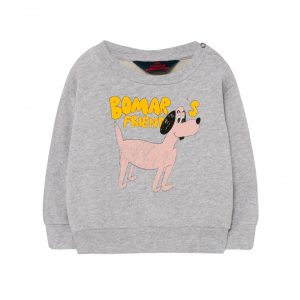 The Animal Observatory SS20 Baby Bear Sweatshirt Dog Grey