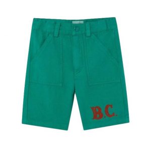 Bobo Choses SS20 B.C Bermuda Shorts Green