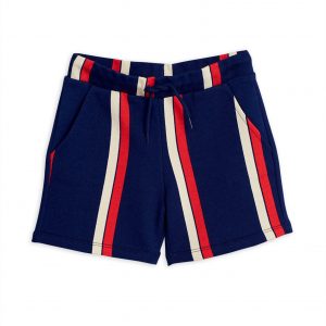 Mini Rodini SS20 Sweat shorts Stripe Navy