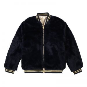 Little Marc Jacobs AW19 Reversible Jacket Gold Navy