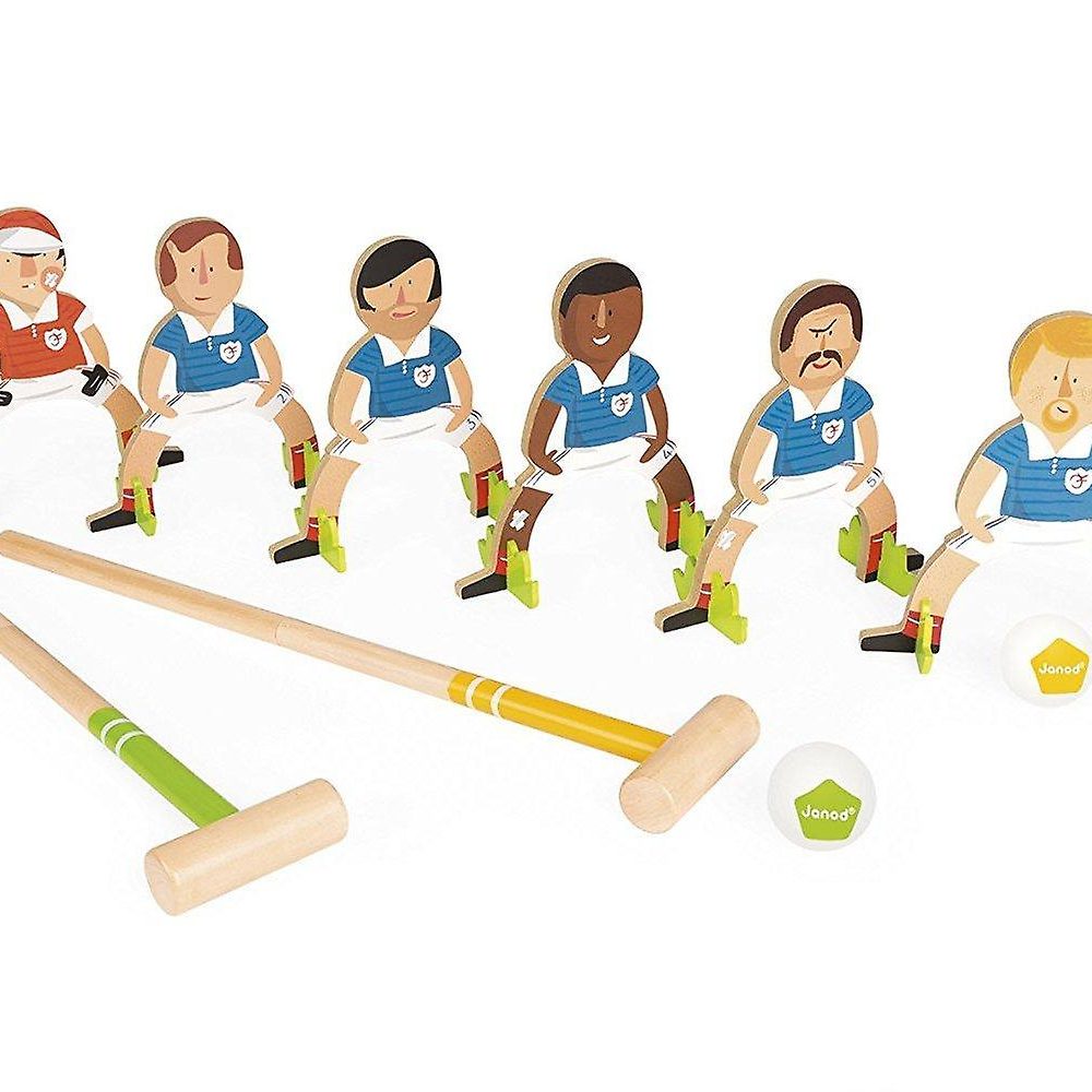 Janod Croquet Champions Leo & Bella