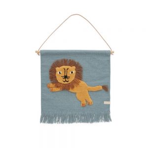 OYOY Wallhanger Jumping Lion