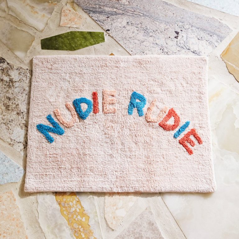 Sage x Clare Tula Nudie Bath Mat Soliel Leo & Bella