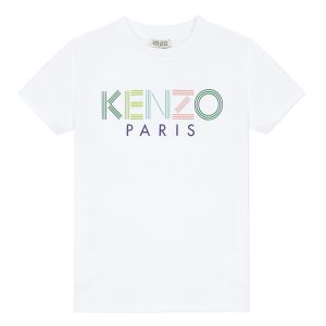 Kenzo Kids SS20 Kenzo Logo T-Shirt White